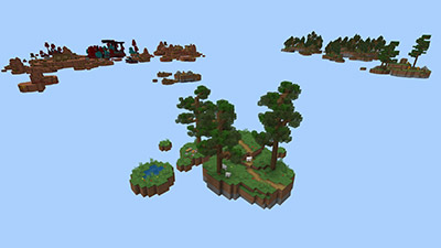 Карта "Один блок от TryzzMC" для Minecraft PE