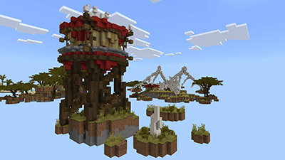 Карта "Один блок от TryzzMC" для Minecraft PE