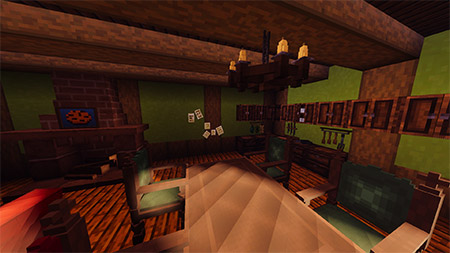 Мод "Средневековая мебель от Behold" для Minecraft PE