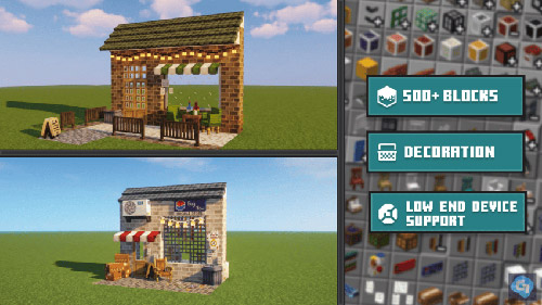 Мод "Gooblideco" для Minecraft PE
