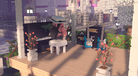 Мод "Мебель monoDeco" для Minecraft PE