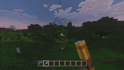 Мод "Простые бумеранги" для Minecraft PE
