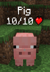 Мод "Простой индикатор здоровья" для Minecraft PE