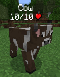Мод "Простой индикатор здоровья" для Minecraft PE