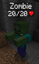 Мод "Простой индикатор здоровья" для Minecraft PE