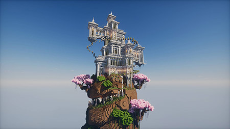 Карта "Спиральный паркур" для Minecraft PE