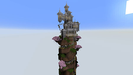 Карта "Спиральный паркур" для Minecraft PE