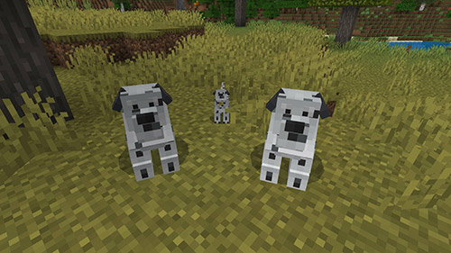 Мод "Собаки" для Minecraft PE