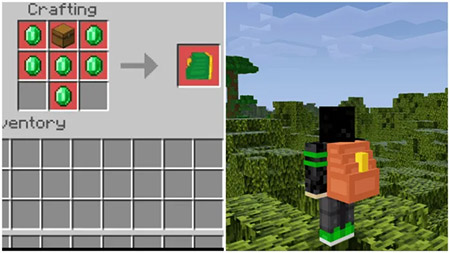 Мод "Простой рюкзак" для Minecraft PE