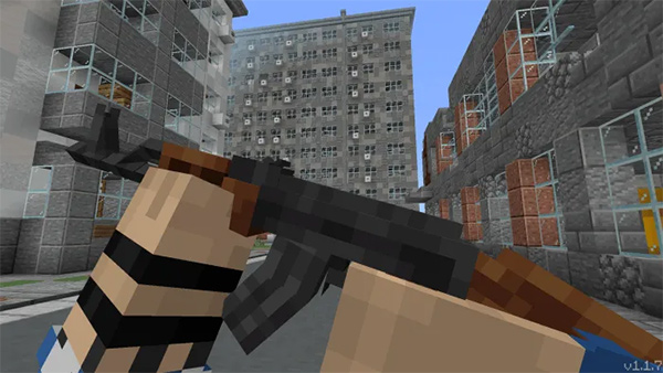 Мод "Оружие от Aplok" для Minecraft PE