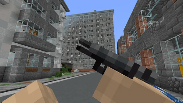 Мод "Оружие от Aplok" для Minecraft PE