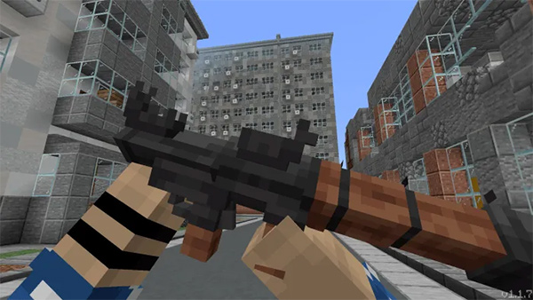 Мод "Оружие от Aplok" для Minecraft PE