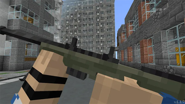 Мод "Оружие от Aplok" для Minecraft PE