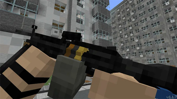 Мод "Оружие от Aplok" для Minecraft PE