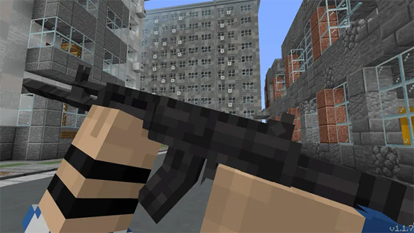 Мод "Оружие от Aplok" для Minecraft PE