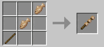 Мод "Шашлык на костре" для Minecraft PE