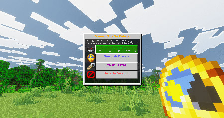 Мод "Случайные блоки под ногами" для Minecraft PE
