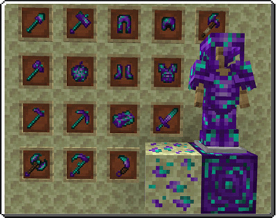 Мод "Новые инструменты" для Minecraft PE
