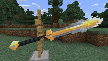 Мод "Мистические мечи" для Minecraft PE