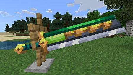Мод "Мистические мечи" для Minecraft PE