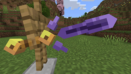 Мод "Мистические мечи" для Minecraft PE