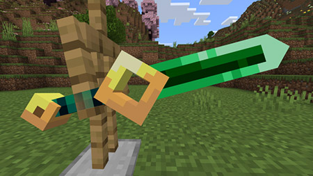 Мод "Мистические мечи" для Minecraft PE