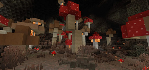 Мод "Расширение пещер от Nico" для Minecraft PE