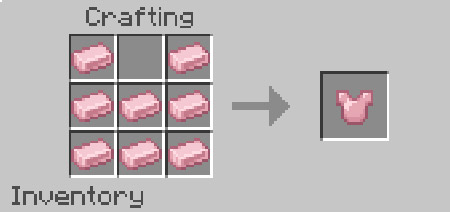 Мод "Розовое золото" для Minecraft PE