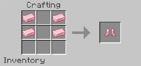 Мод "Розовое золото" для Minecraft PE