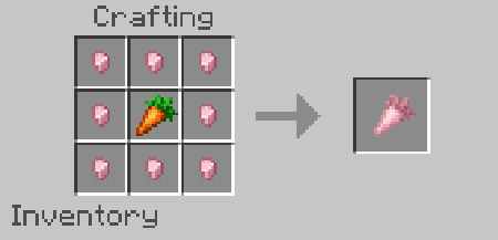 Мод "Розовое золото" для Minecraft PE