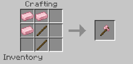 Мод "Розовое золото" для Minecraft PE