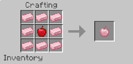 Мод "Розовое золото" для Minecraft PE