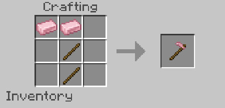 Мод "Розовое золото" для Minecraft PE