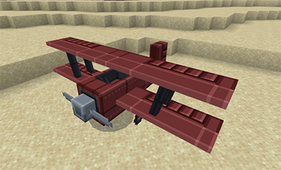 Мод "Самолет" для Minecraft PE