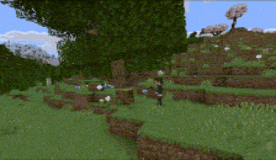Мод "Реалистичная физика деревьев" для Minecraft PE