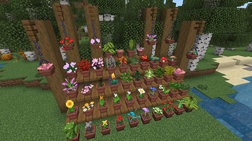 Мод "Ванильная мебель" для Minecraft PE