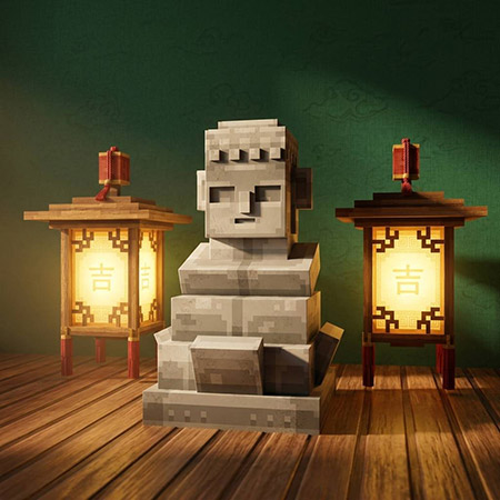 Мод "Китайская мебель" для Minecraft PE